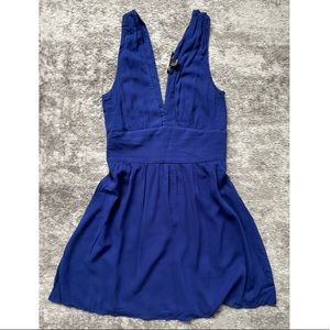 Forever21 Cocktail Dress - Blue - Size:Small (runs small). Used - Good Condition